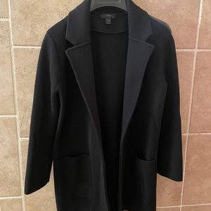 Jcrew Sophie Open Front Sweater Blazer